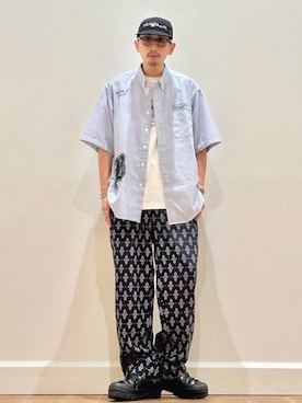 BEAMS HEART MENさん(メンズ・166cm)の夏コーディネート