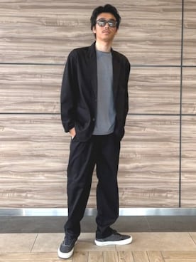 「BEAMS HEART（ビームスハート）のアイテム」を使った、BEAMS HEART MENさん（メンズ・172cm）の春コーディネート