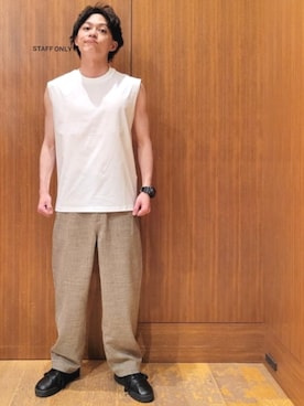 BEAMS HEART MENさん（メンズ・166cm）の夏コーディネート