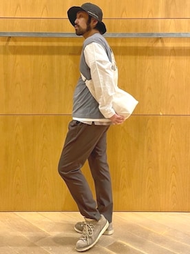 BEAMS HEART MENさん（メンズ・175cm）の春コーディネート