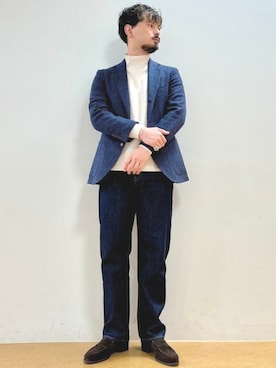 BEAMS HEART MENさん(メンズ・173cm)の冬コーディネート
