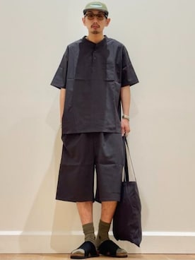 BEAMS HEART MENさん(メンズ・166cm)の夏コーディネート