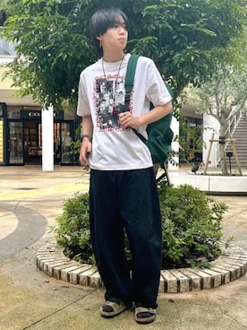 BEAMS HEART MENさん(メンズ・170cm)の夏コーディネート
