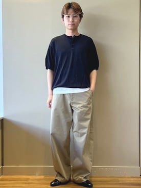 BEAMS HEART MENさん(メンズ・171cm)の夏コーディネート