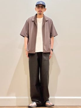 BEAMS HEART MENさん（メンズ・166cm）の夏コーディネート
