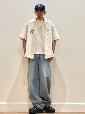 BEAMS HEART MENさん(メンズ・166cm)の夏コーディネート