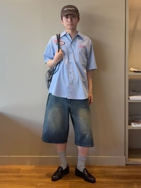 BEAMS HEART MENさん(メンズ・171cm)の夏コーディネート