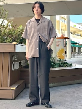 BEAMS HEART MENさん(メンズ・170cm)の夏コーディネート