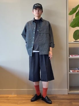 BEAMS HEART MENさん(メンズ・171cm)の夏コーディネート