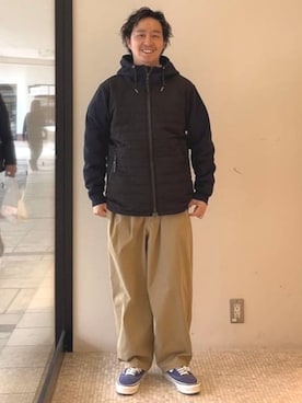 BEAMS HEART MENさん（メンズ・162cm）の冬コーディネート