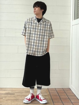 BEAMS HEART MENさん(メンズ・170cm)の夏コーディネート