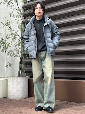 BEAMS HEART MENさん（メンズ・170cm）の冬コーディネート