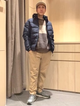 BEAMS HEART MENさん（メンズ・169cm）の冬コーディネート