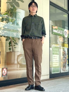 BEAMS HEART MENさん(メンズ・170cm)の秋コーディネート