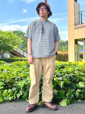 BEAMS HEART MENさん（メンズ・176cm）の夏コーディネート