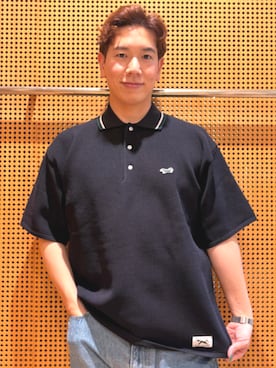 「アイテム（トップス）」を使った、BEAMS HEART MENさん（メンズ・176cm）の夏コーディネート
