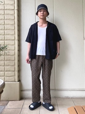 BEAMS HEART MENさん(メンズ・170cm)の夏コーディネート