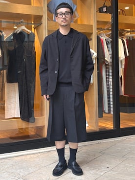BEAMS HEART MENさん(メンズ・170cm)の夏コーディネート