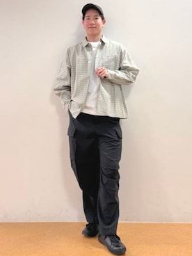 BEAMS HEART MENさん（メンズ・176cm）の春コーディネート