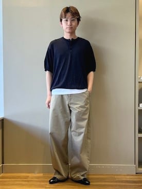 BEAMS HEART MENさん(メンズ・171cm)の夏コーディネート