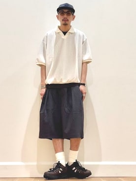 BEAMS HEART MENさん（メンズ・166cm）の夏コーディネート
