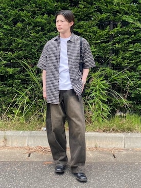 BEAMS HEART MENさん（メンズ・165cm）の夏コーディネート