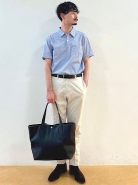 BEAMS HEART MENさん(メンズ・173cm)の夏コーディネート