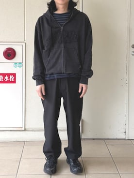 「BEAMS HEART（ビームスハート）のアイテム」を使った、BEAMS HEART MENさん（メンズ・172cm）の春コーディネート