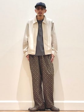 「BEAMS HEART（ビームスハート）のアイテム」を使った、BEAMS HEART MENさん（メンズ・166cm）の春コーディネート