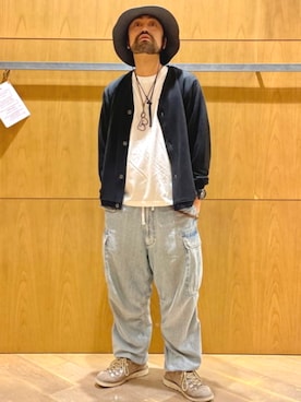 「メンズファッション」｜BEAMS HEART MENさん（メンズ・175cm）の秋コーディネート