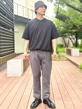 BEAMS HEART MENさん(メンズ・170cm)の夏コーディネート