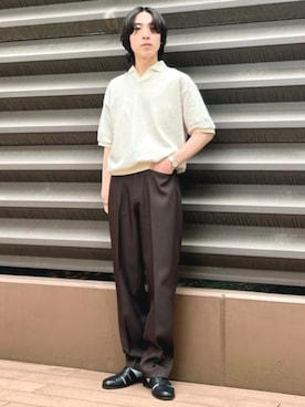 BEAMS HEART MENさん(メンズ・170cm)の春コーディネート