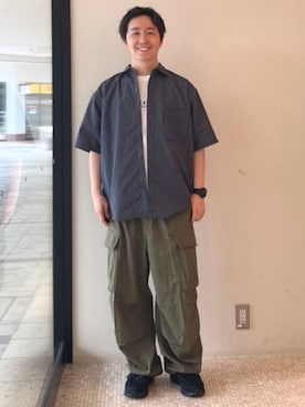 BEAMS HEART MENさん（メンズ・162cm）の春コーディネート