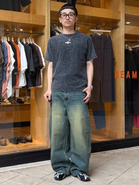 BEAMS HEART MENさん(メンズ・170cm)の夏コーディネート