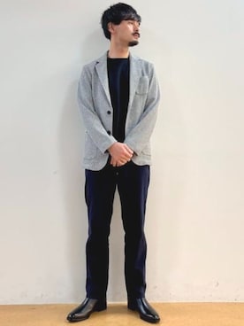 BEAMS HEART MENさん(メンズ・173cm)の夏コーディネート