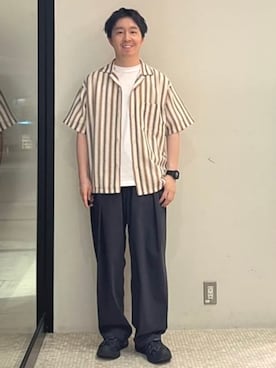 BEAMS HEART MENさん(メンズ・162cm)の春コーディネート