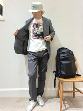 BEAMS HEART MENさん(メンズ・174cm)の夏コーディネート