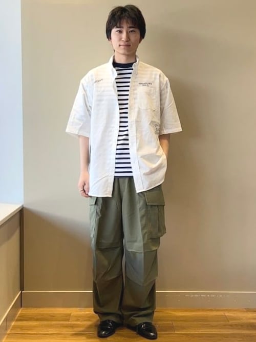 【VETEMENTS】ネームワッペンTシャツ PAIRMANON STREET tシャツ 「PAIRMANON STREET」モチーフ ロゴ