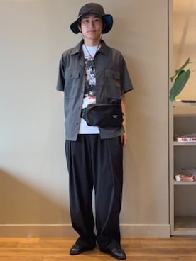 BEAMS HEART MENさん(メンズ・171cm)の夏コーディネート