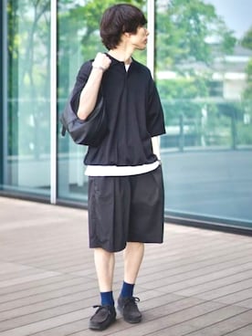 「BEAMS HEART（ビームスハート）のアイテム」を使った、BEAMS HEART MENさん（メンズ・171cm）の春コーディネート