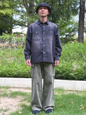 BEAMS HEART MENさん(メンズ・170cm)の冬コーディネート