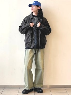 BEAMS HEART MENさん（メンズ・175cm）の冬コーディネート