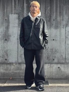 BEAMS HEART MENさん（メンズ・178cm）の冬コーディネート