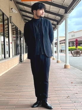 「アイテム（テーラードジャケット）」を使った、BEAMS HEART MENさん（メンズ・180cm）の秋コーディネート