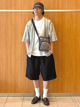 BEAMS HEART MENさん(メンズ・180cm)の夏コーディネート