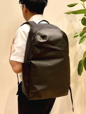 「アイテム（バックパック/リュック）」を使った、BEAMS HEART MENさん（メンズ・165cm）の夏コーディネート