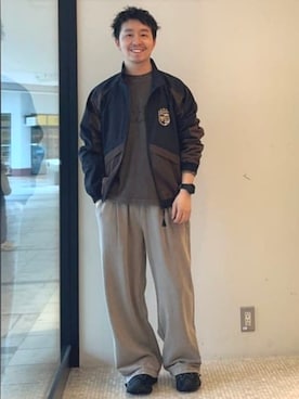 「BEAMS HEART（ビームスハート）のアイテム」を使った、BEAMS HEART MENさん（メンズ・162cm）の春コーディネート