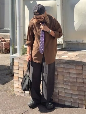 BEAMS HEART MENさん(メンズ・158cm)の夏コーディネート