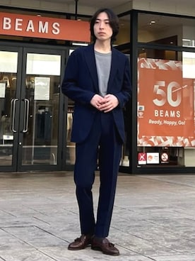 BEAMS HEART MENさん(メンズ・170cm)の夏コーディネート