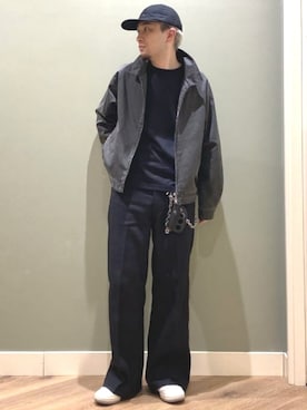 BEAMS HEART MENさん（メンズ・176cm）の春コーディネート